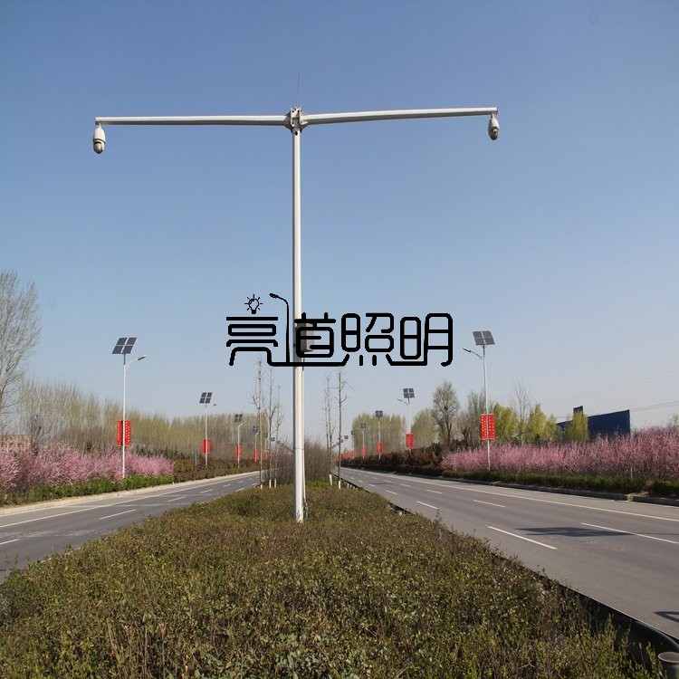 紅綠燈立桿交通信號(hào)燈桿電子眼