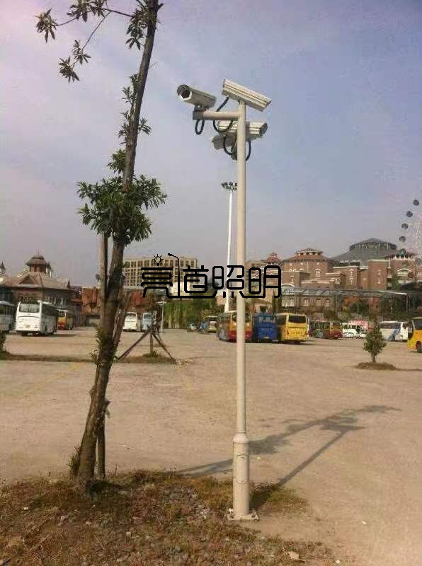 小區(qū)室外家用監(jiān)控立桿安裝高度怎么選？